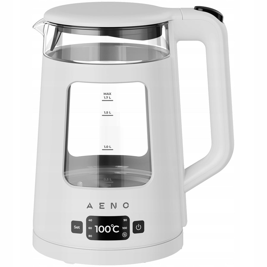 Electric kettle AENO EK6 1,7L 2200 W Double Wall 40-100 STRIX Packaging status original