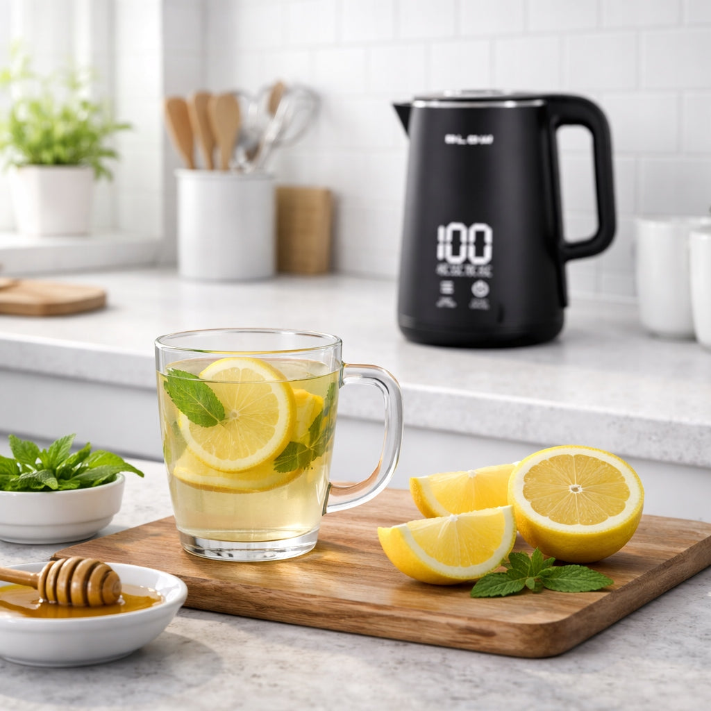 Electric kettle Blow 2200W 1,8l black Power 2200 W