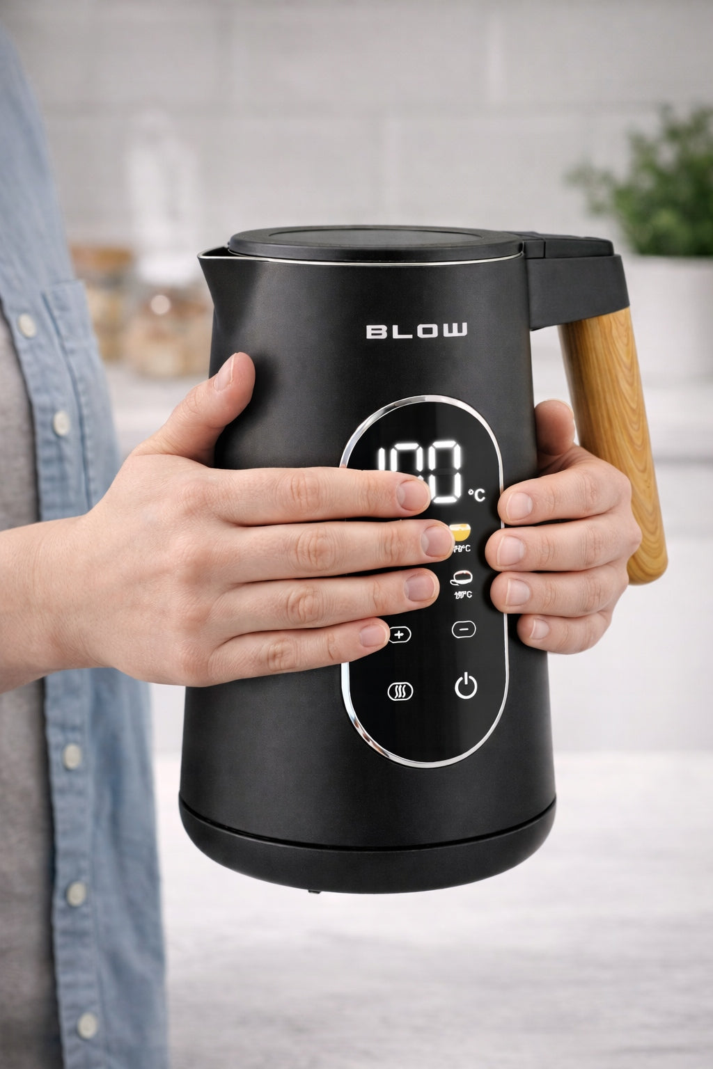 Electric kettle Blow BK-17PB 2500 W 1,7 l black Power 2500 W