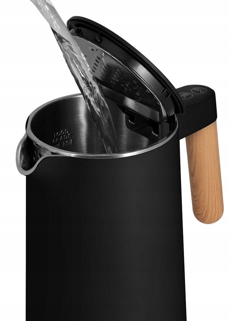 Electric kettle CONCEPT RK-3301 BLACK 2200W 1,5L