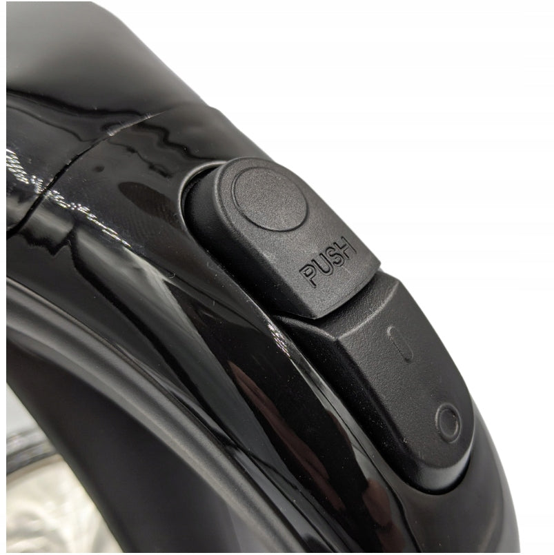 Electric kettle Esperanza EKK011K Salto Angel 2200 W 1,7 l black glass Capacity 1.7 l