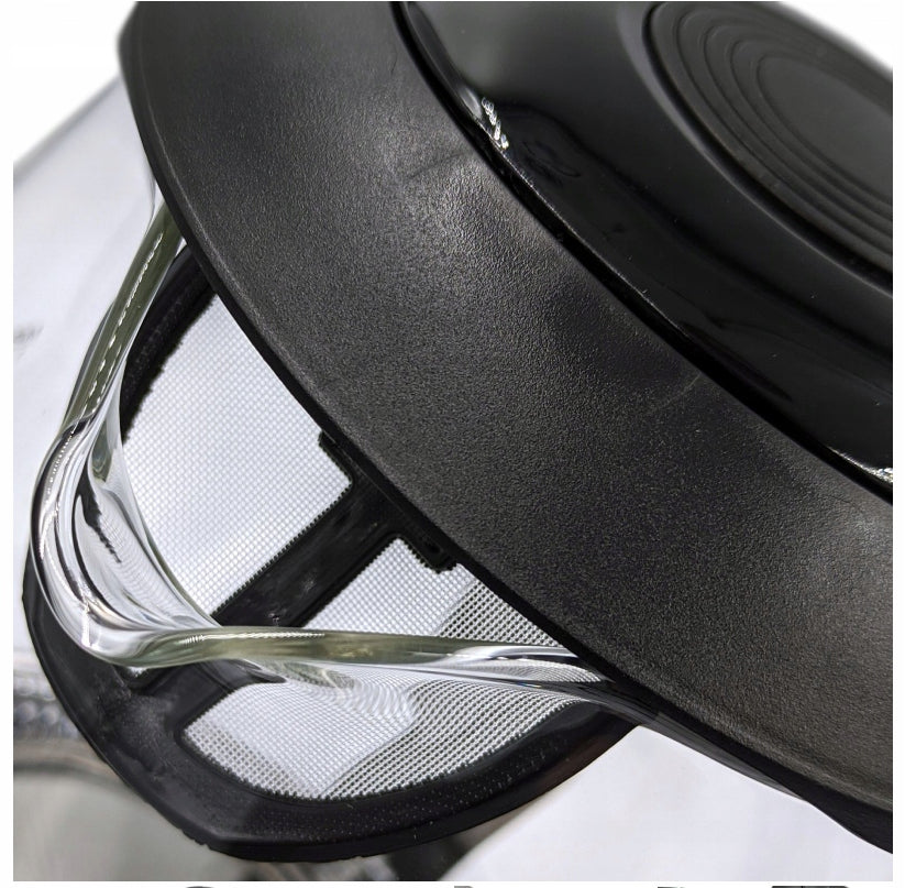 Electric kettle Esperanza EKK011K Salto Angel 2200 W 1,7 l black glass Power 2200 W