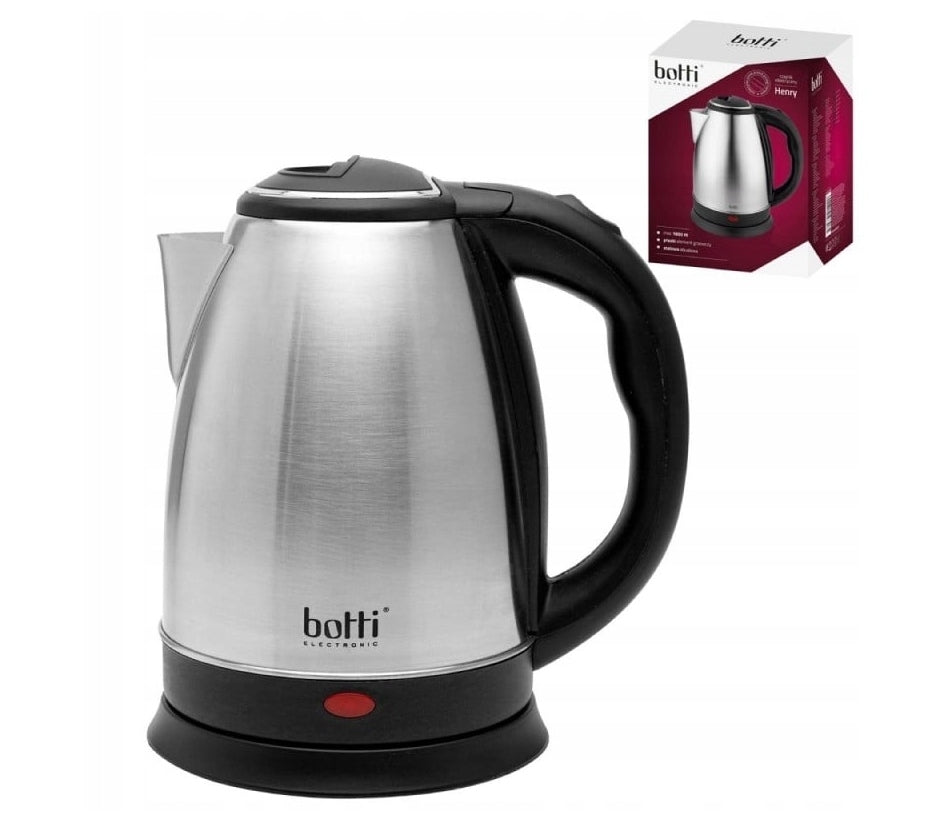 Electric kettle Florina Henry 1800 W 1,8 l silver/grey