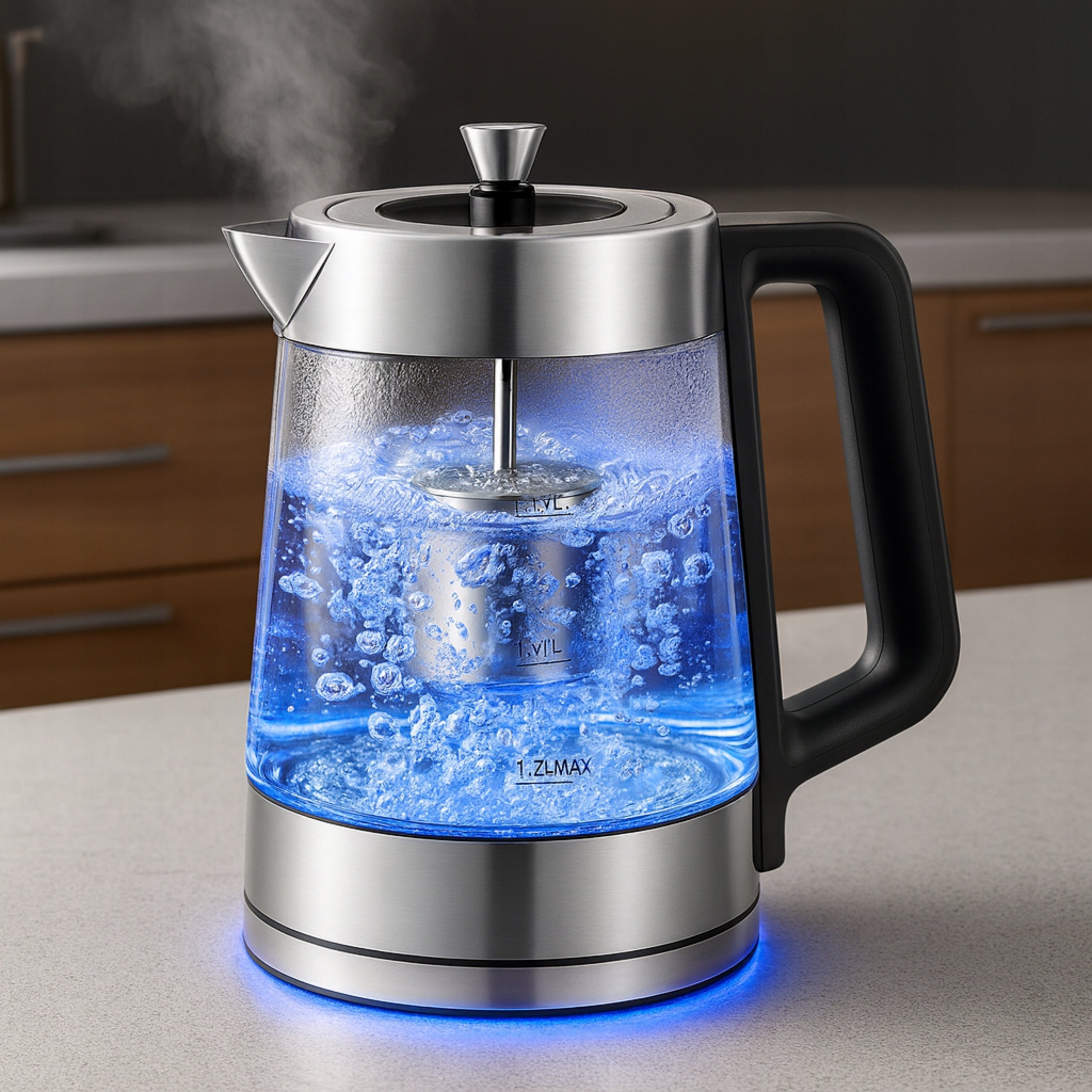 Electric kettle GK2009CBS 2L 3000W with temperature control BPA Free Capacity 1.7 l