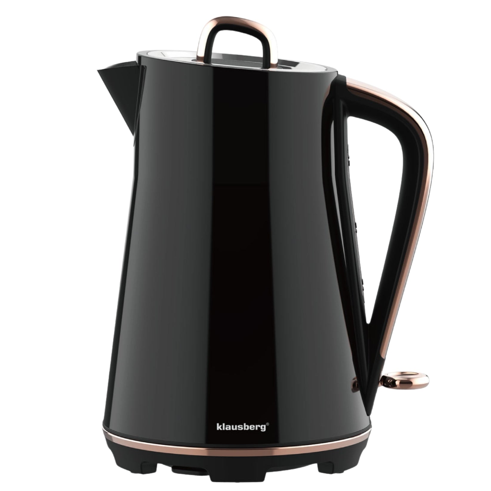 Electric kettle Klausberg KB-9015 1.7L stainless steel 304 Black Power 2200 W