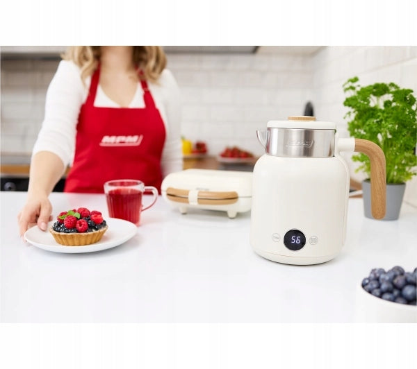 Electric kettle MPM MCZ-128/B1 1,5L 2200W Temperature control Brand MPM