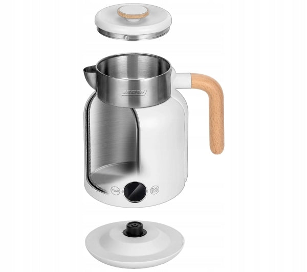 Electric kettle MPM MCZ-128/B1 1,5L 2200W Temperature control Packaging status original