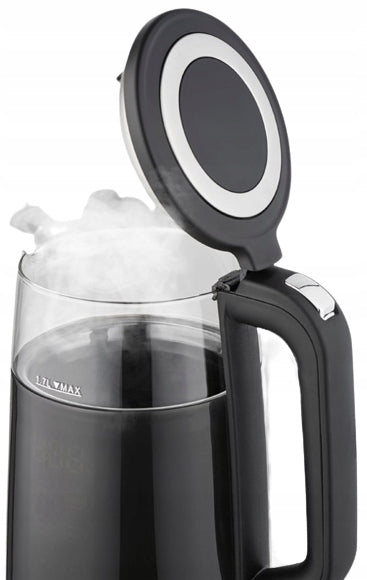 Electric kettle Maestro MR049 touch panel Dominant color black