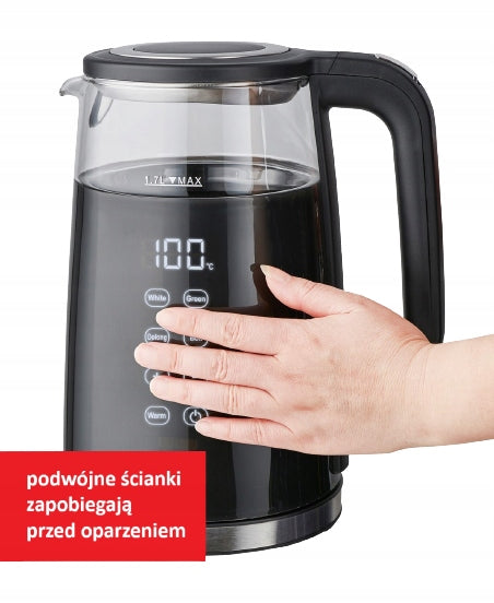 Electric kettle Maestro MR049 touch panel Power 2200 W