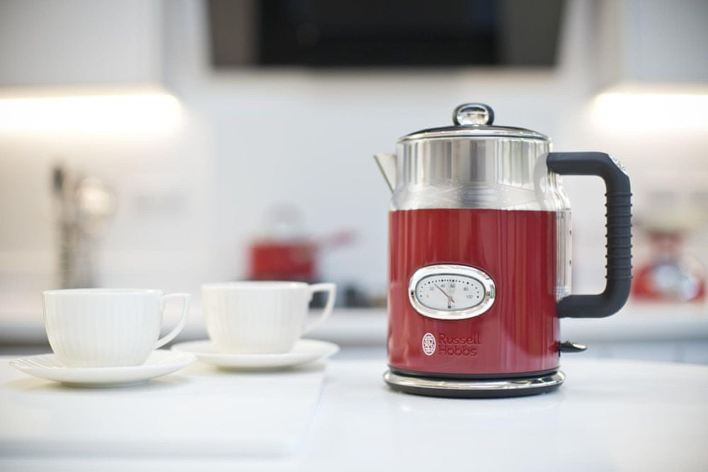Electric kettle Russell Hobbs 21670-70 2400 W 1,7 l red Model 21670-70
