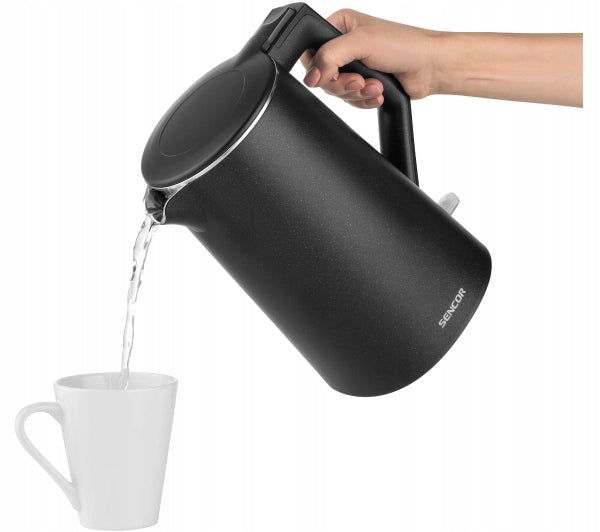 Electric kettle Sencor SWK 0551BK 1,7L 2200W Black Power 2200 W