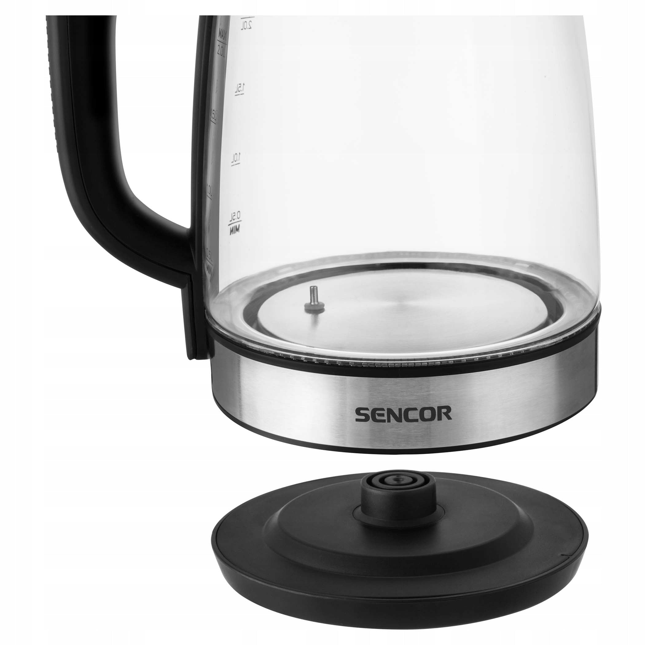 Electric kettle Sencor SWK 2090 2200W glass Capacity 2 l