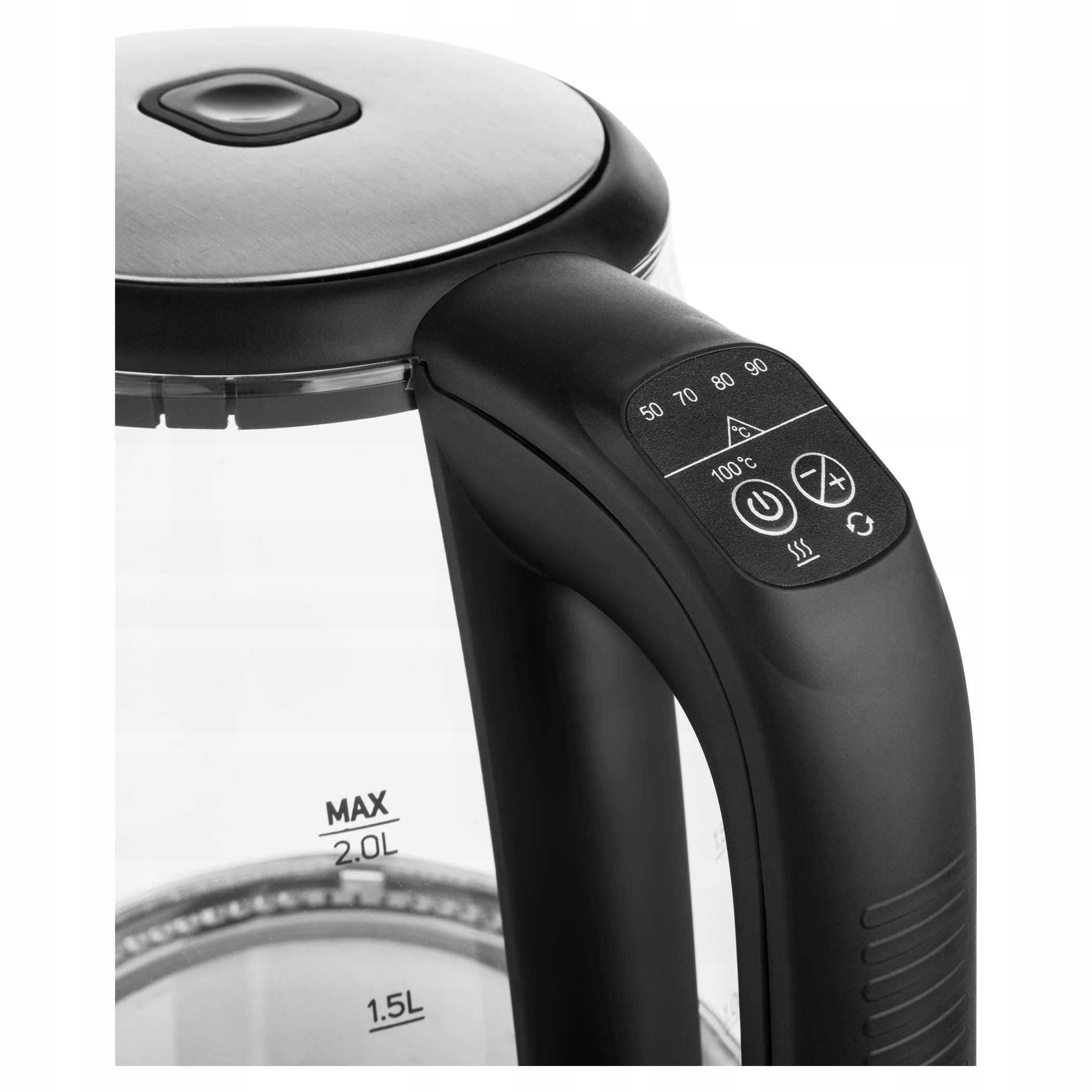 Electric kettle Sencor SWK 2090 2200W glass Manufacturer code SWK 2090BK