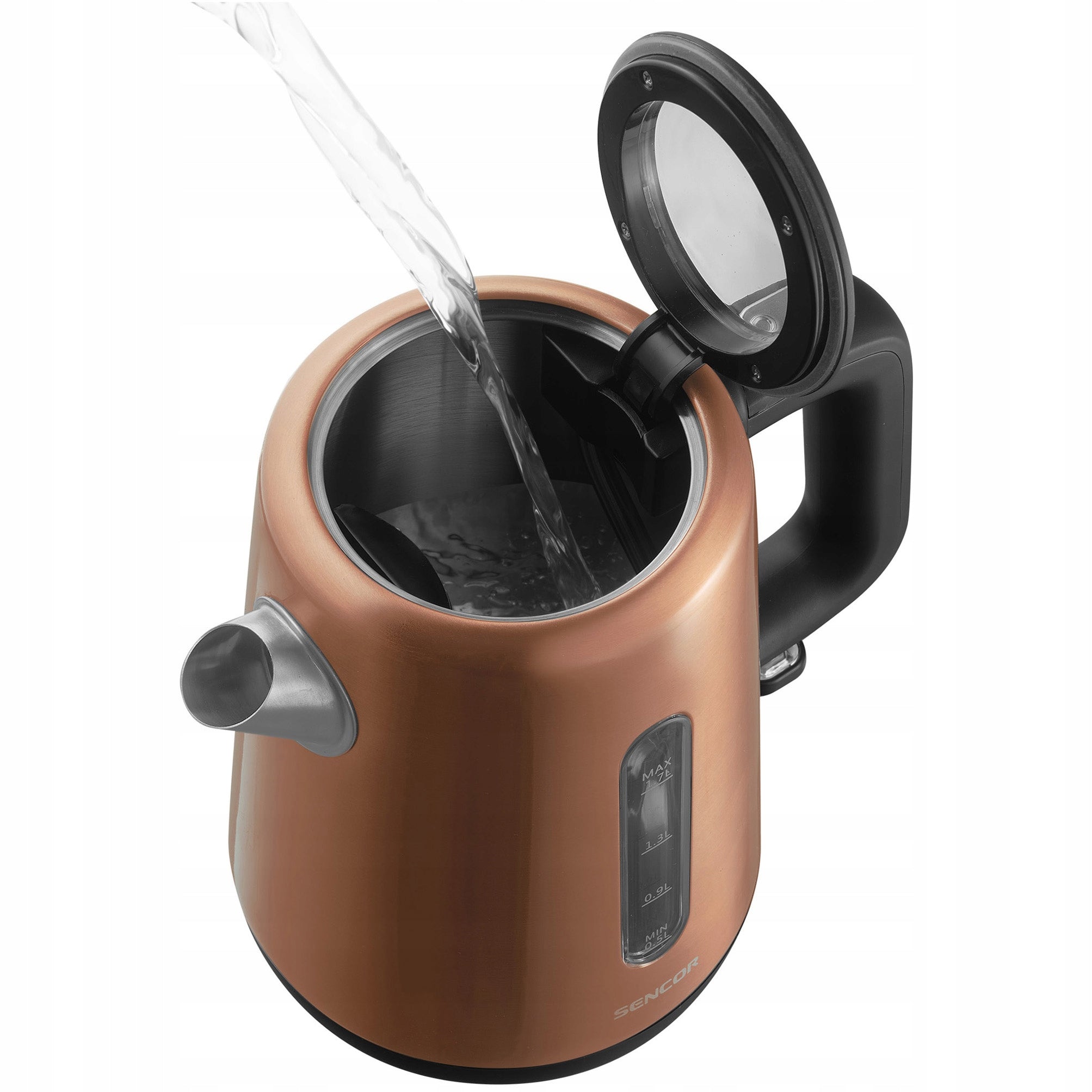 Electric kettle Sencor SWK1752CO 2200W 1.7L 360° STRIX Copper steel Capacity 1.7 l
