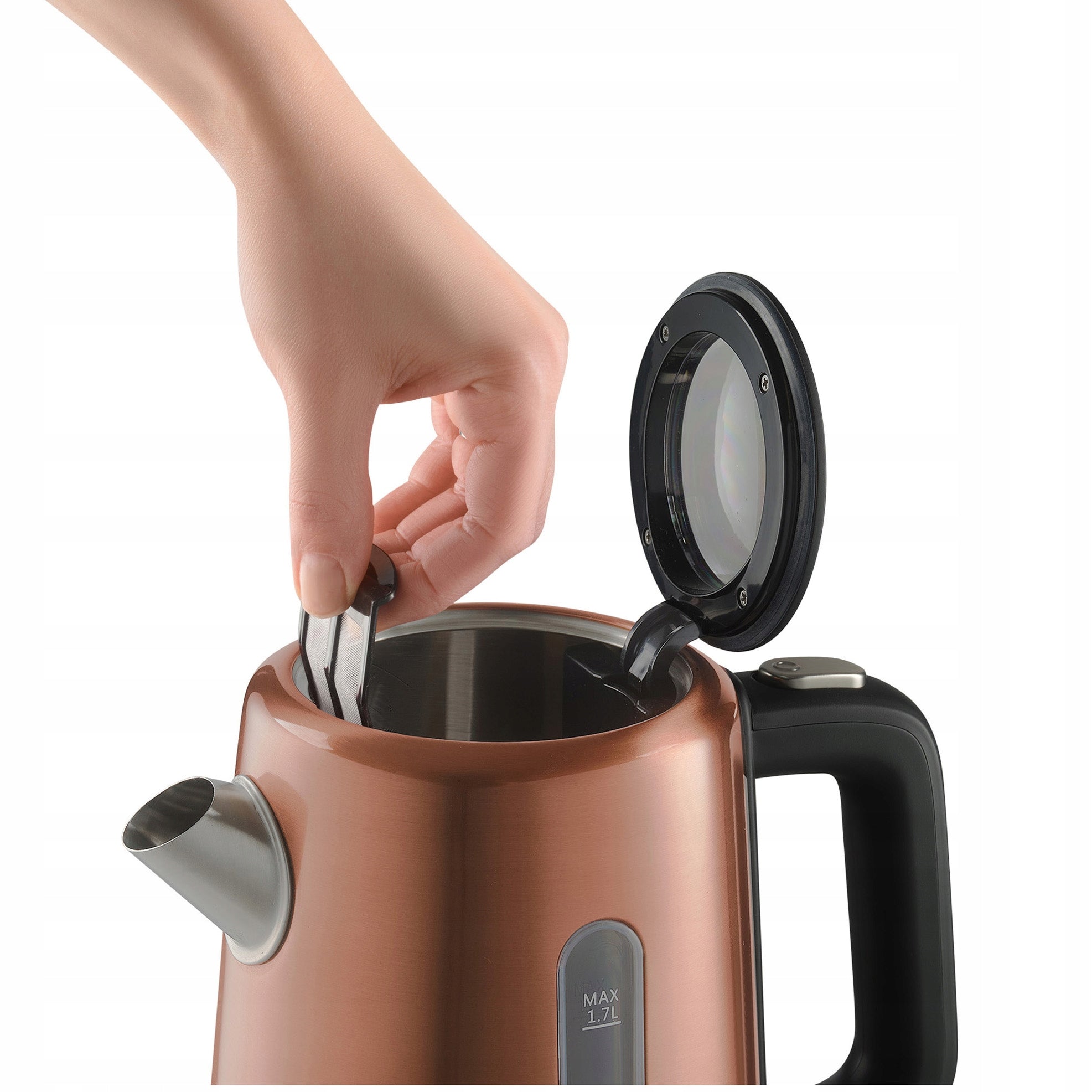 Electric kettle Sencor SWK1752CO 2200W 1.7L 360° STRIX Copper steel Power 2200 W