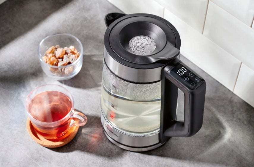 Electric kettle SilverCrest SWGD 3000 B3 3000 W 1,7 l silver/grey Power 3000 W