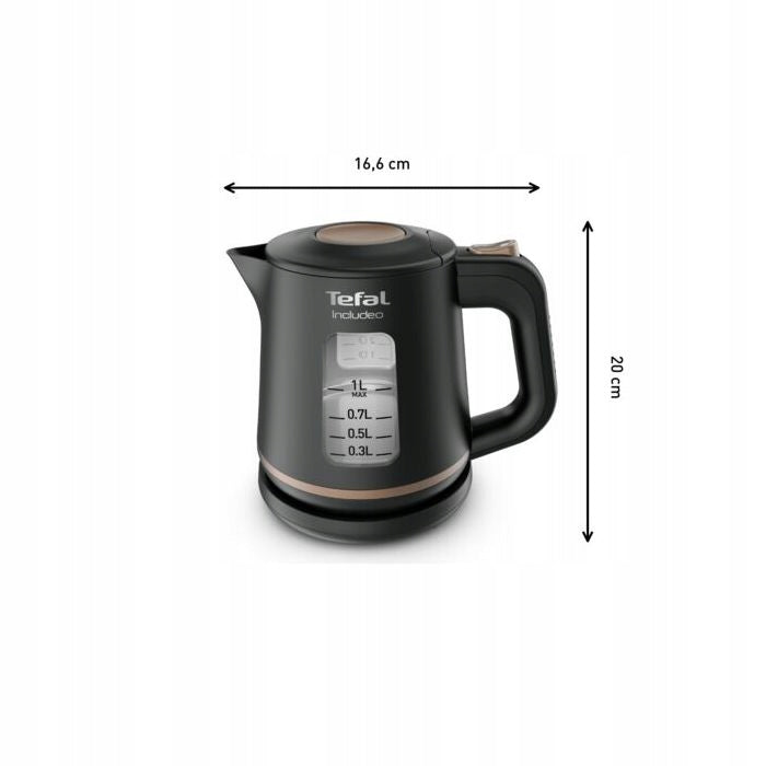 Electric kettle TEFAL 2400 W 1 l Small Powerful KI533811 EAN (GTIN) 3045387243227
