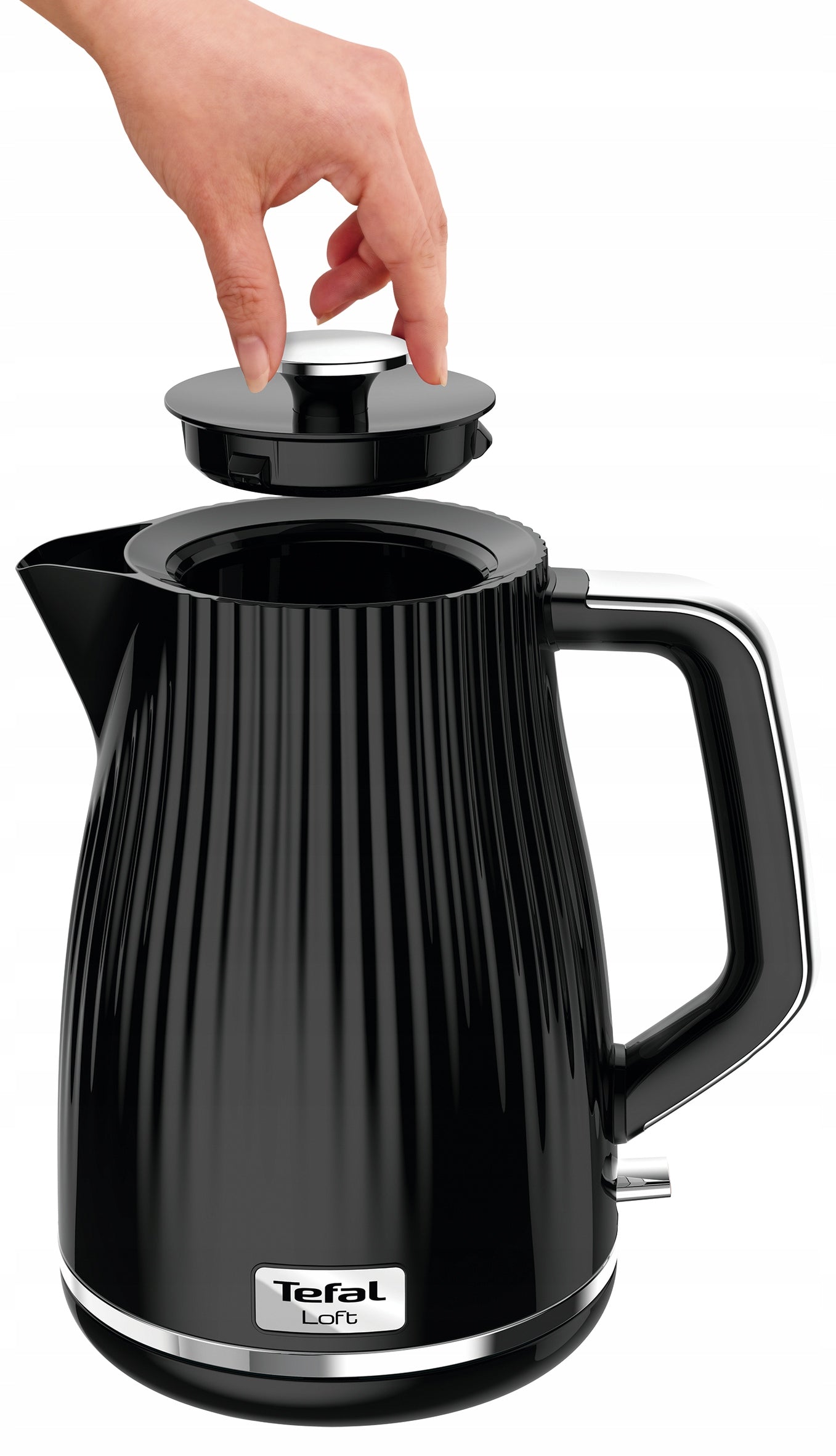 Electric kettle TEFAL Loft 2400 W black KO250830 EAN (GTIN) 3045386380268
