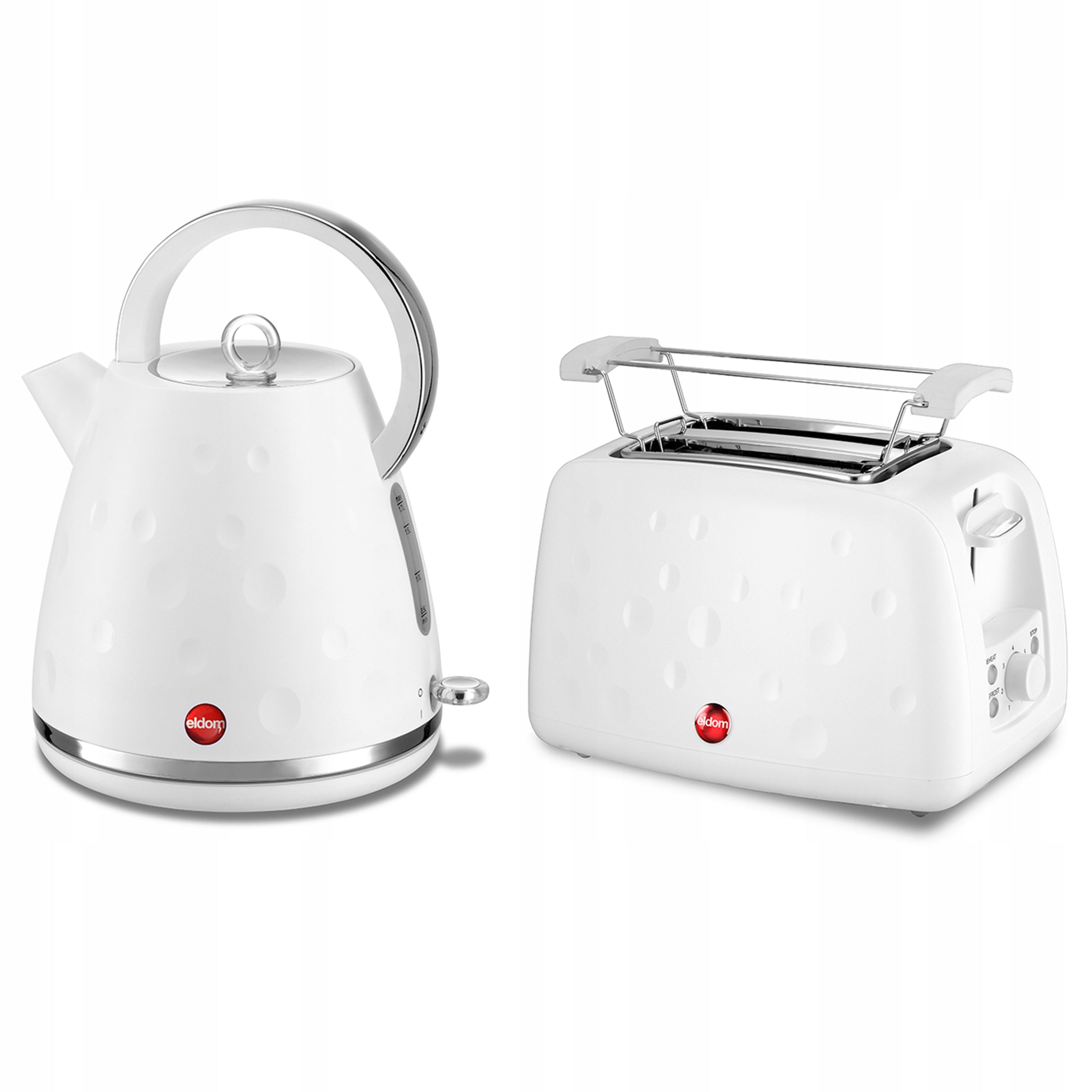 Electric kettle WIRELESS Eldom C245SB 2000 W white +1,7L Capacity 1.7 l