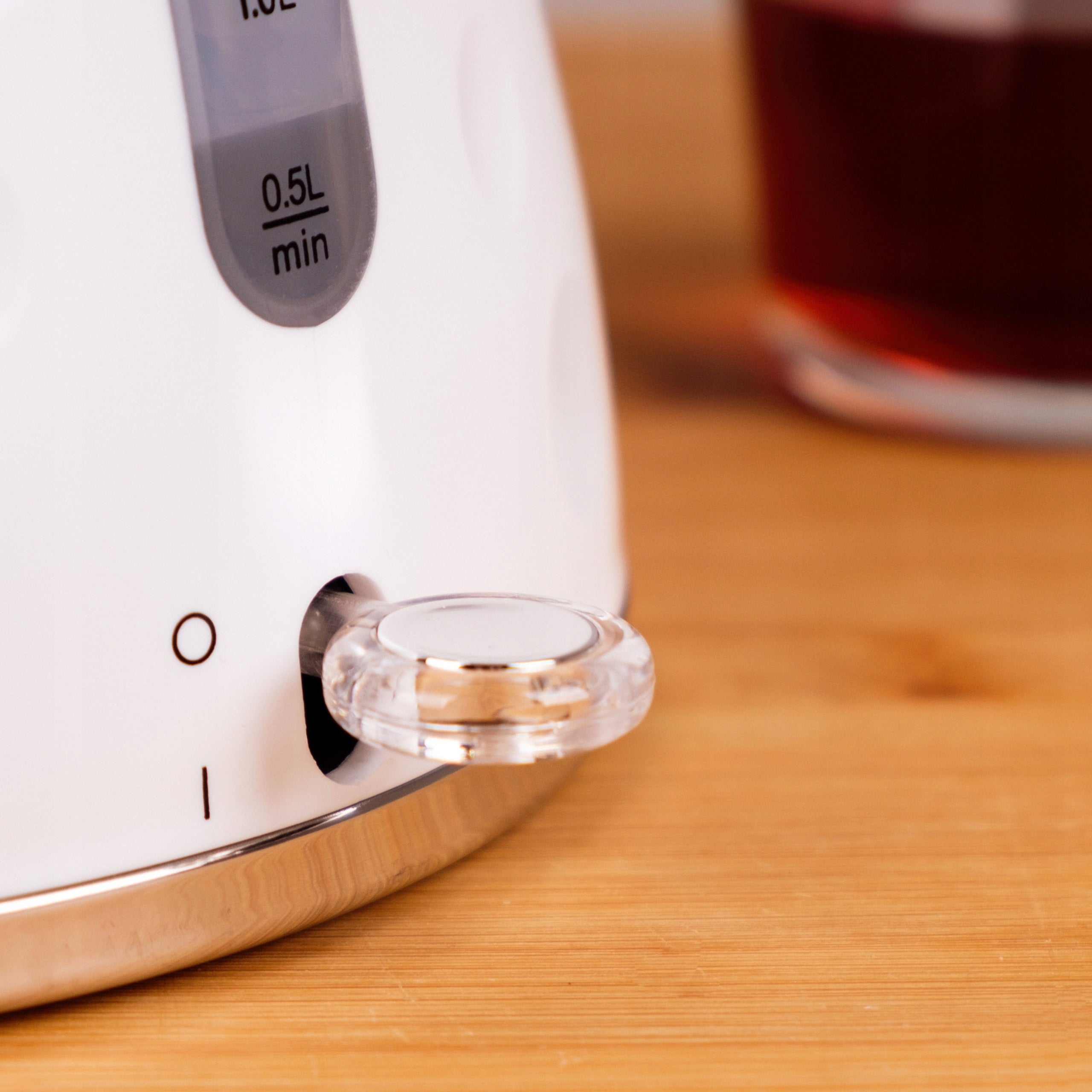 Electric kettle WIRELESS Eldom C245SB 2000 W white +1,7L Dominant color white