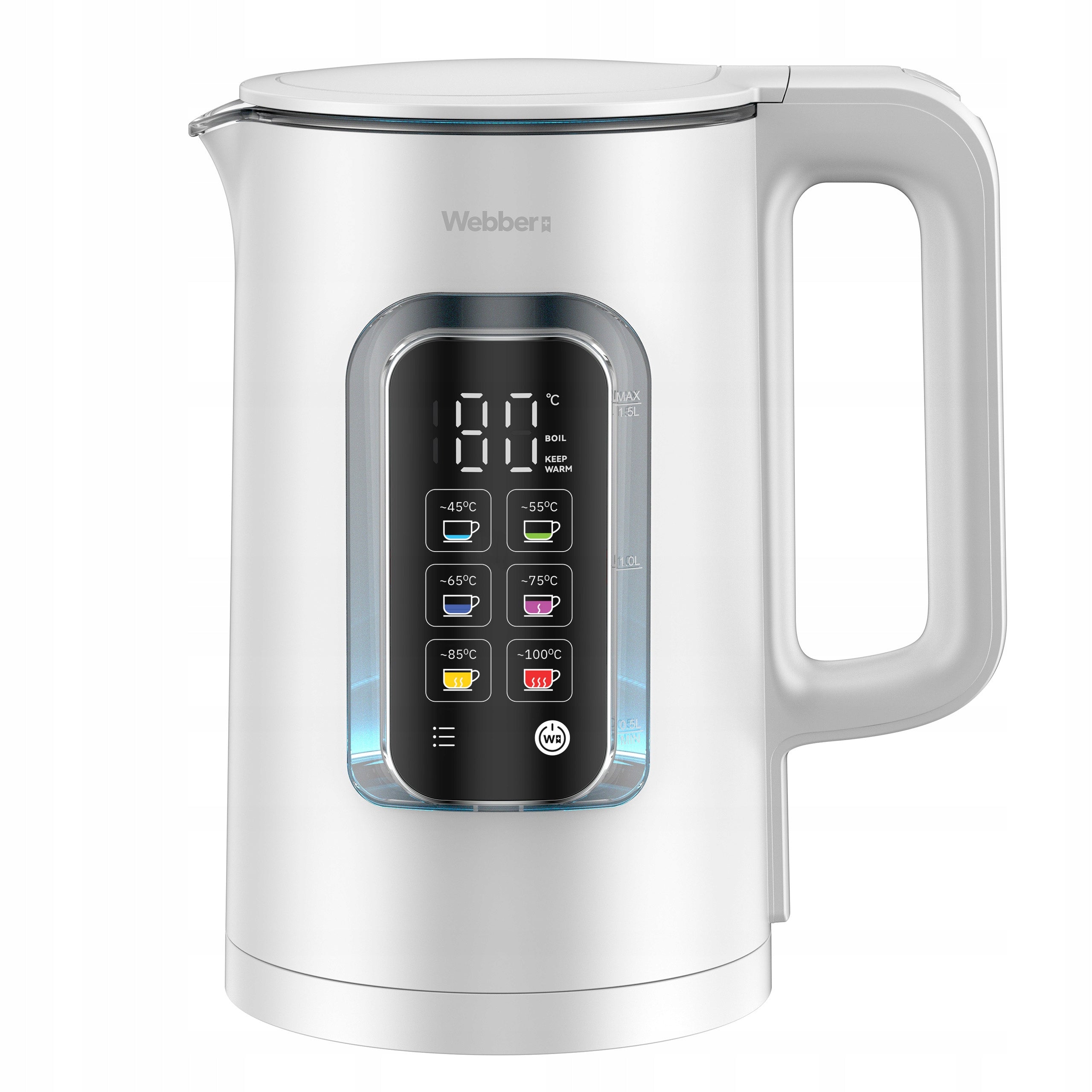 Electric kettle Webber ELIYA WK110 1,5L Adjustable tem Keep Warm LED