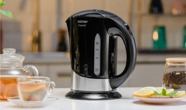 Electric kettle Zelmer Crystal 2200 W 1,7 l black Dominant color black