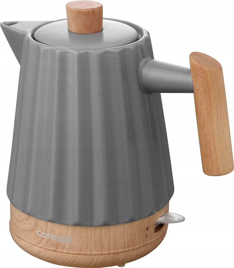 Electric kettle dark grey RK0092 CONCEPT 1500W 1,5L Manufacturer code RK0092