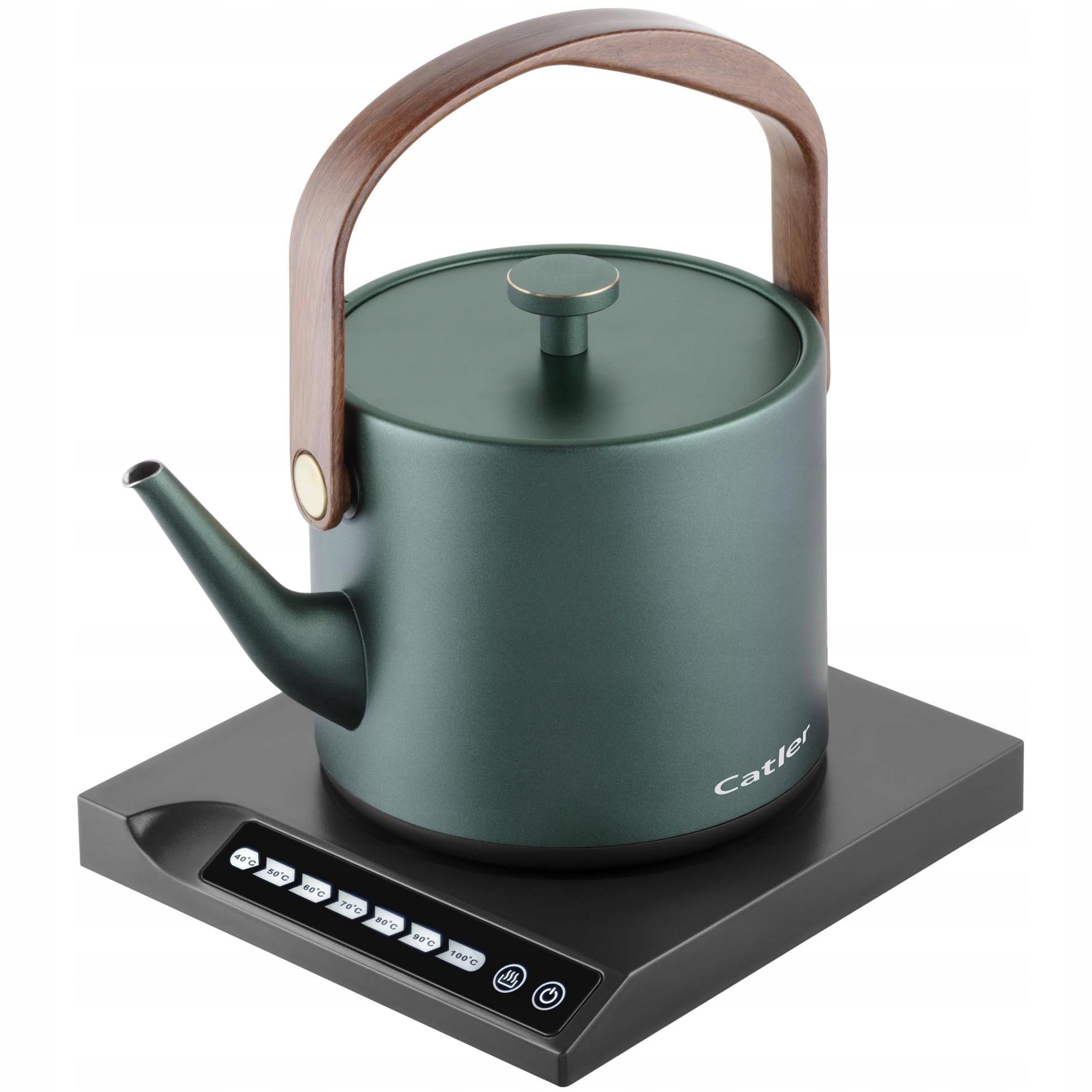 Electric kettle teapot temperature control Catler 0.6L with infuser