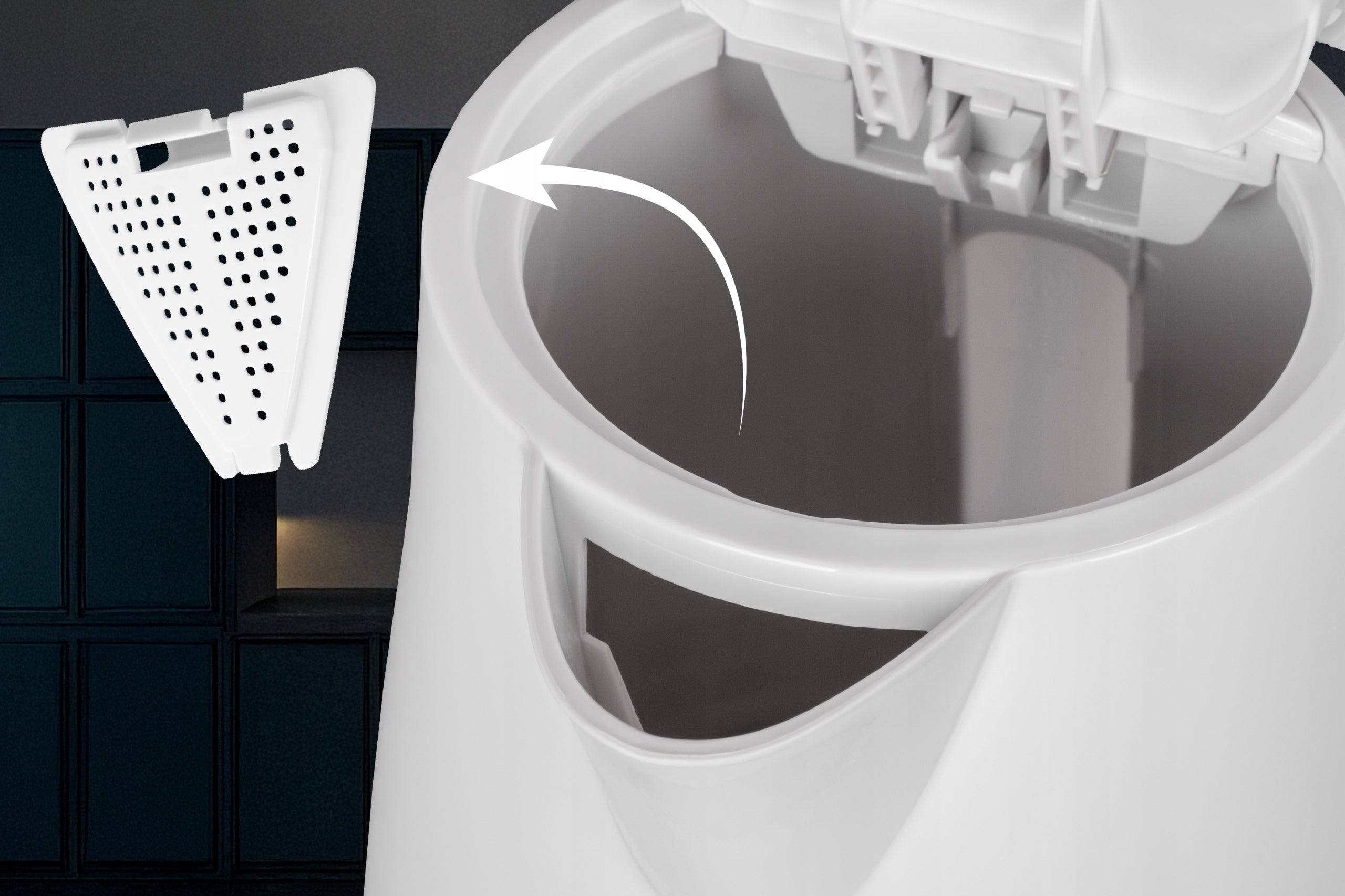 Electric kettle white ELDOM C270 1,7L Power 2150 W