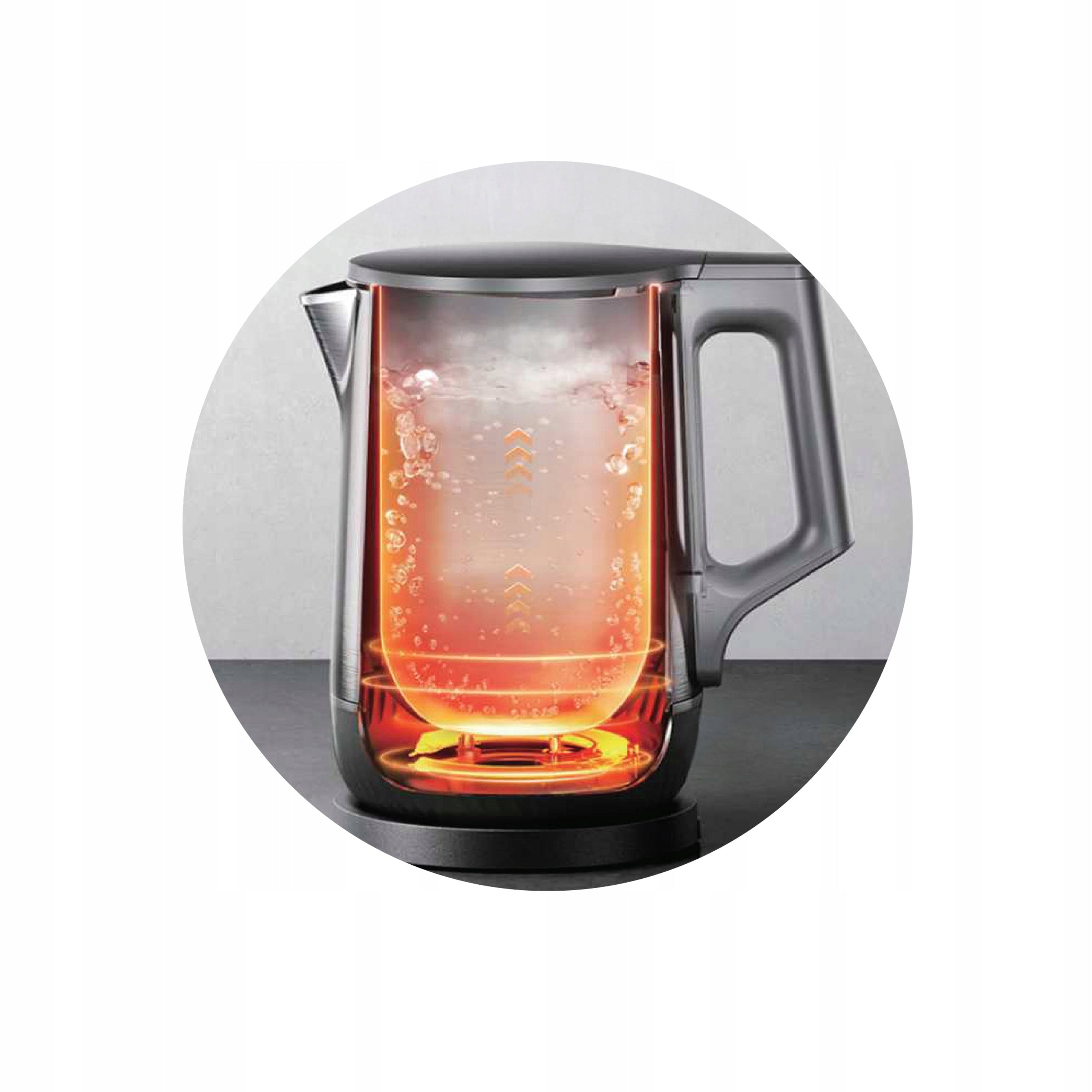 Electric kettle wireless TEMPERATURE CONTROL Webber 1.7L 1800W Dominant color gray