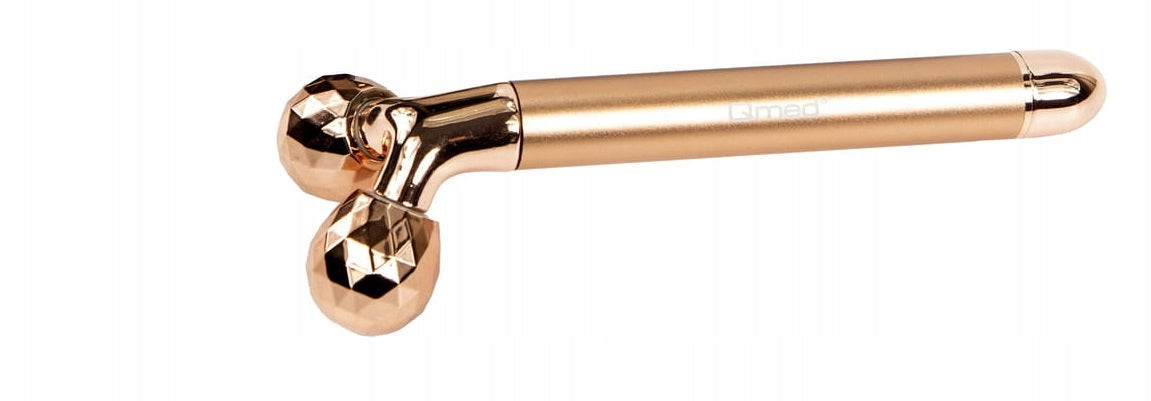 Electric massager for face Qmed rose gold Packaging status original