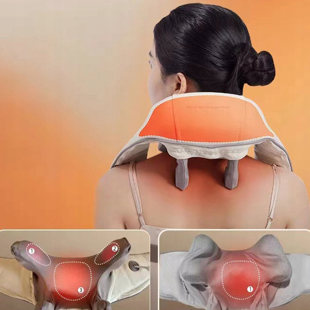 Electric massager for neck and back with heating function 10 W Brand no brand