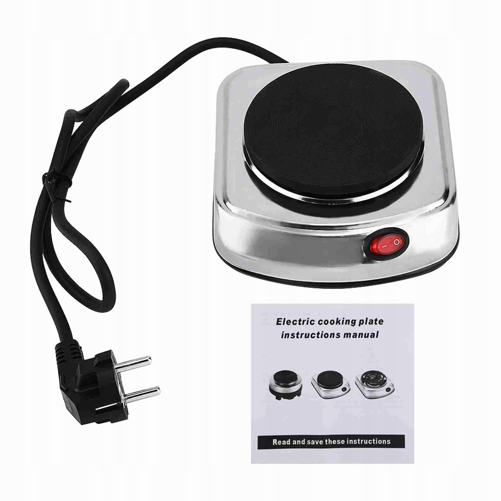 Electric mini-cooker with burner 500 W. Heater for TN