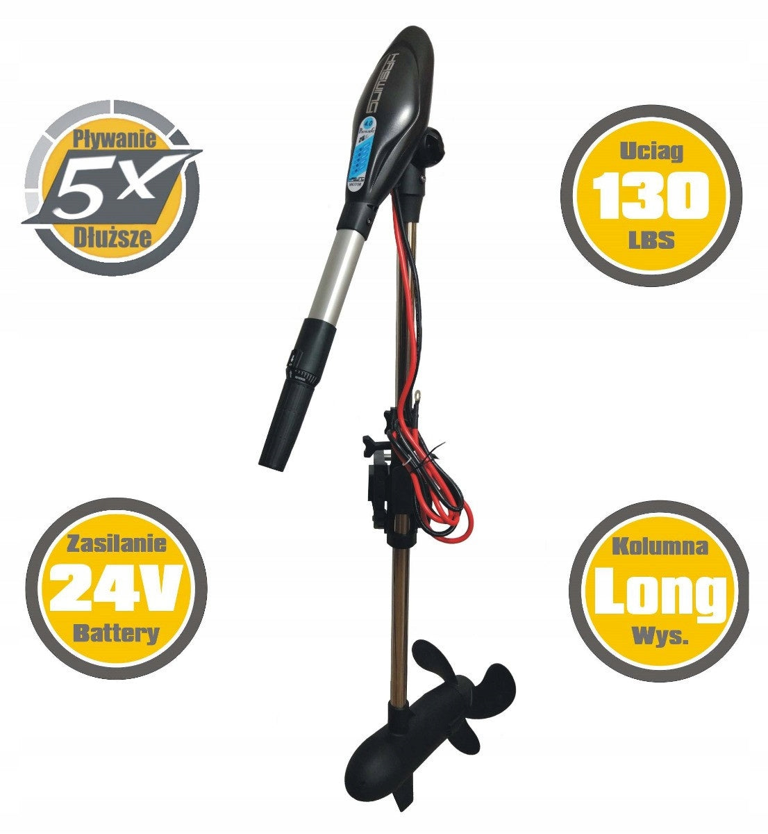 Electric motor Haswing G 4.0 130Lbs 1800W 24V