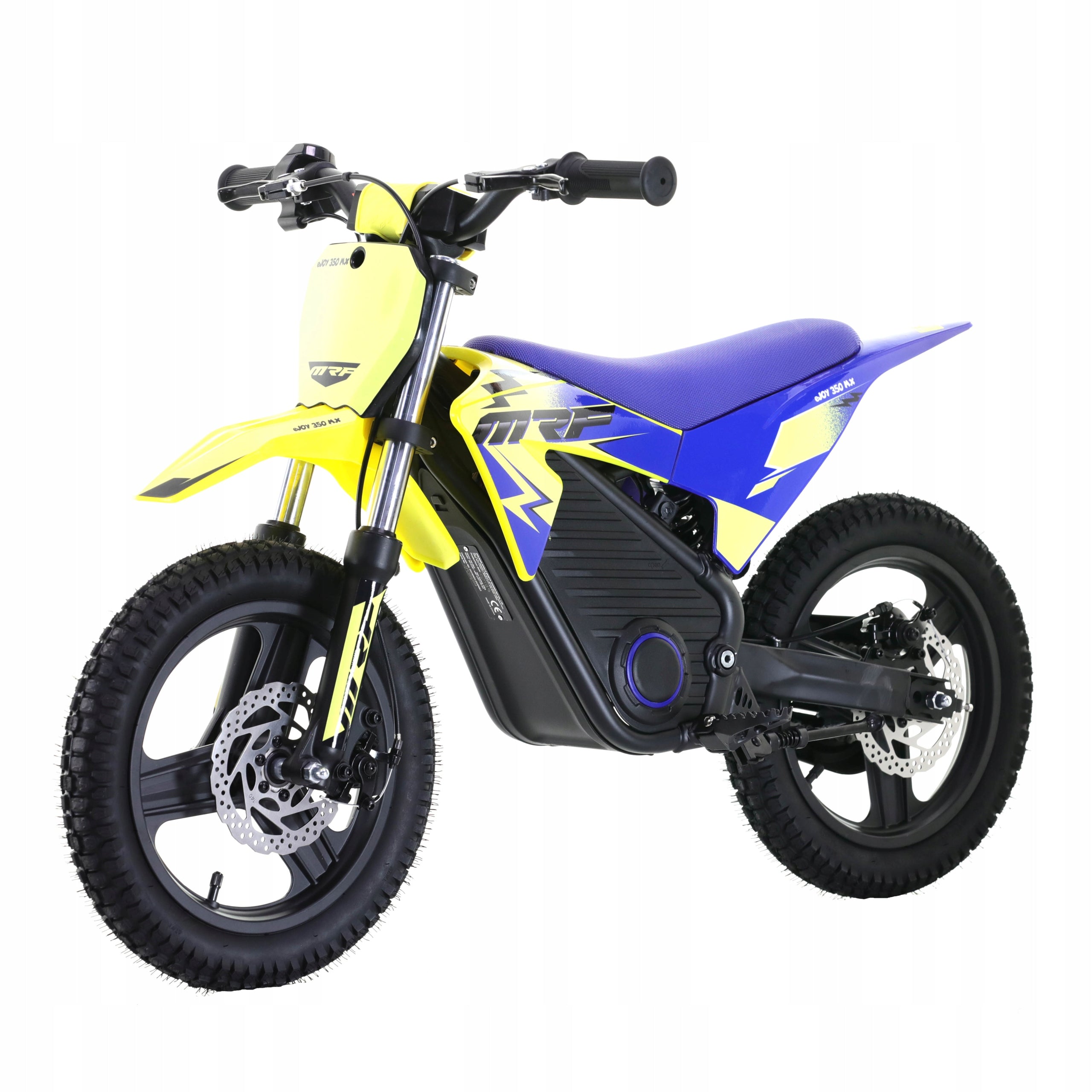 Electric motor PIT BIKE MRF eJOY 350 30 km/h children's motorcycle Manufacturer code PB-MRF-EJOY-E350YE
