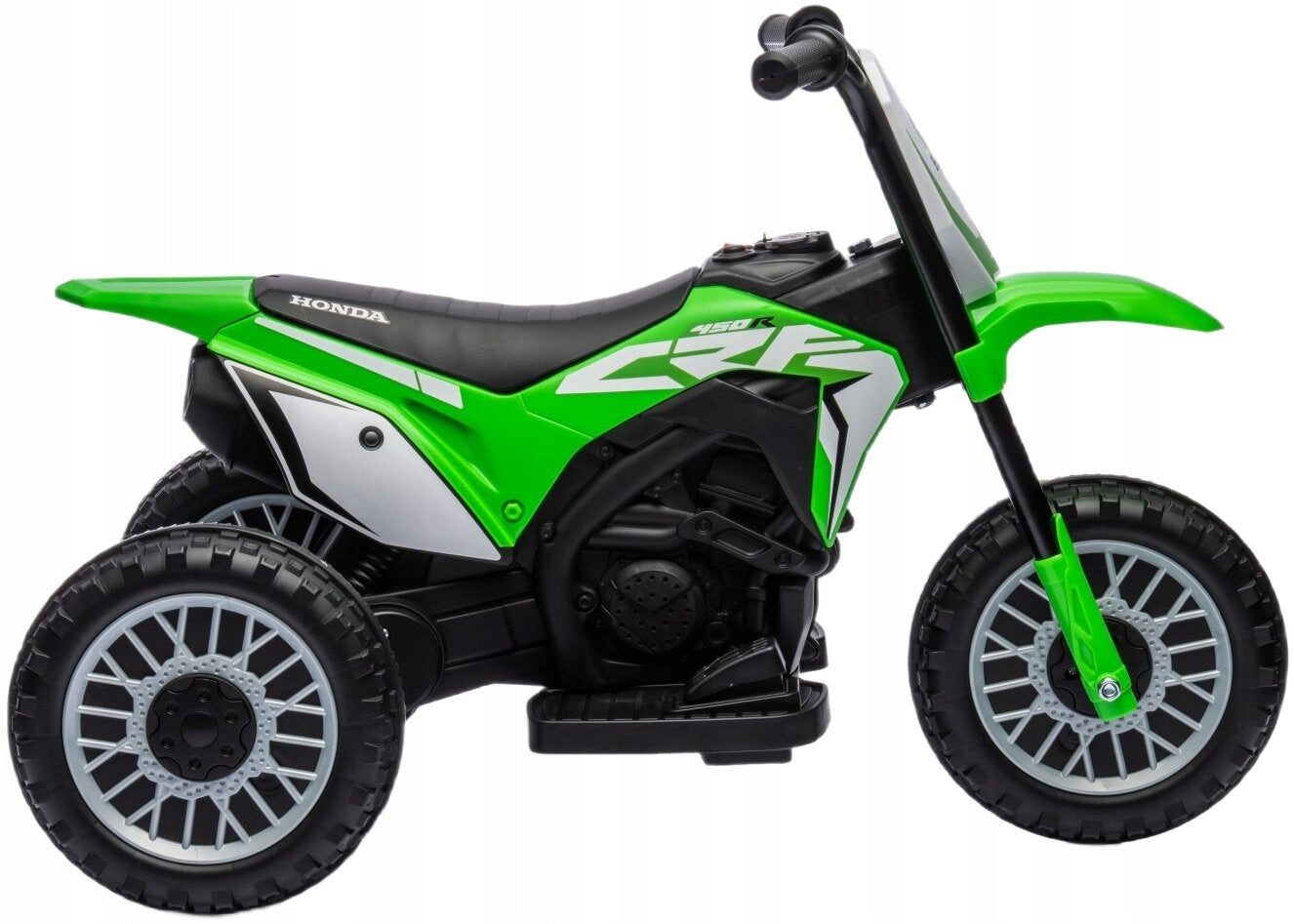 Electric motorbike SUN BABY Honda CRF450 Green Maximum speed 3 km/h