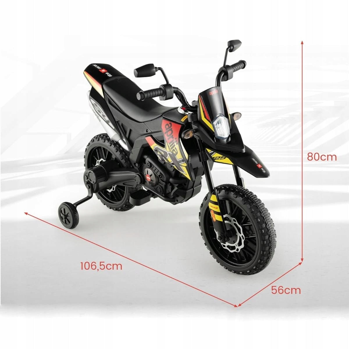 Electric motorcycle Aprilia 12V Batteries included yes