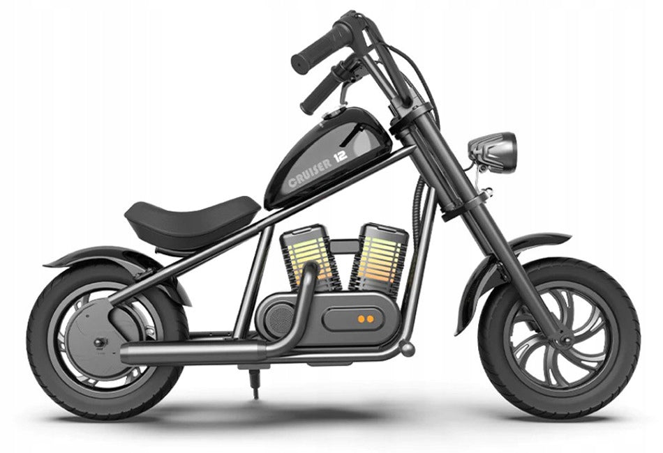 Electric motorcycle Hyper GoGo Cruiser 12 Plus black up to 65 kg up to 16 km/h