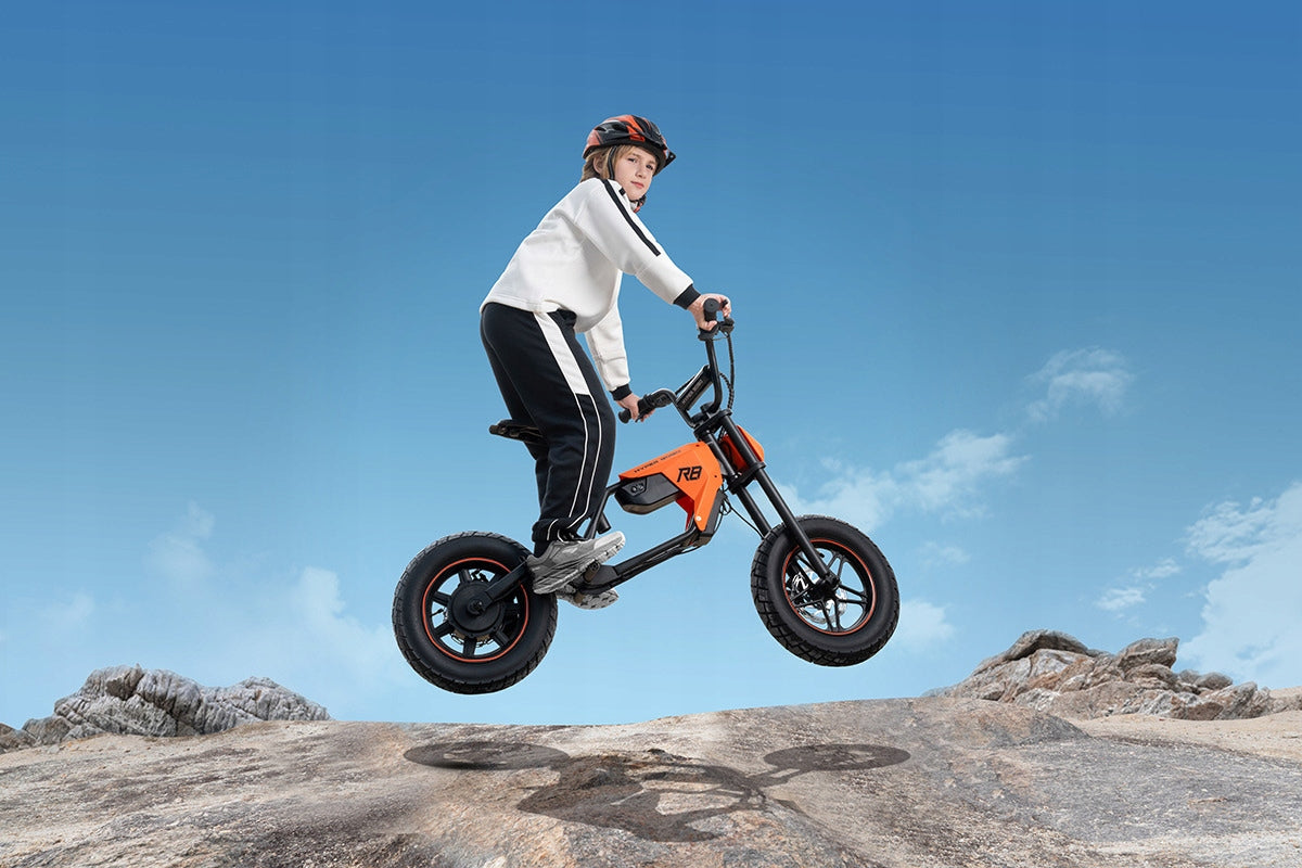 Electric motorcycle cross Hyper GoGo R8 500W enduro for children 6-14 years Packaging status original