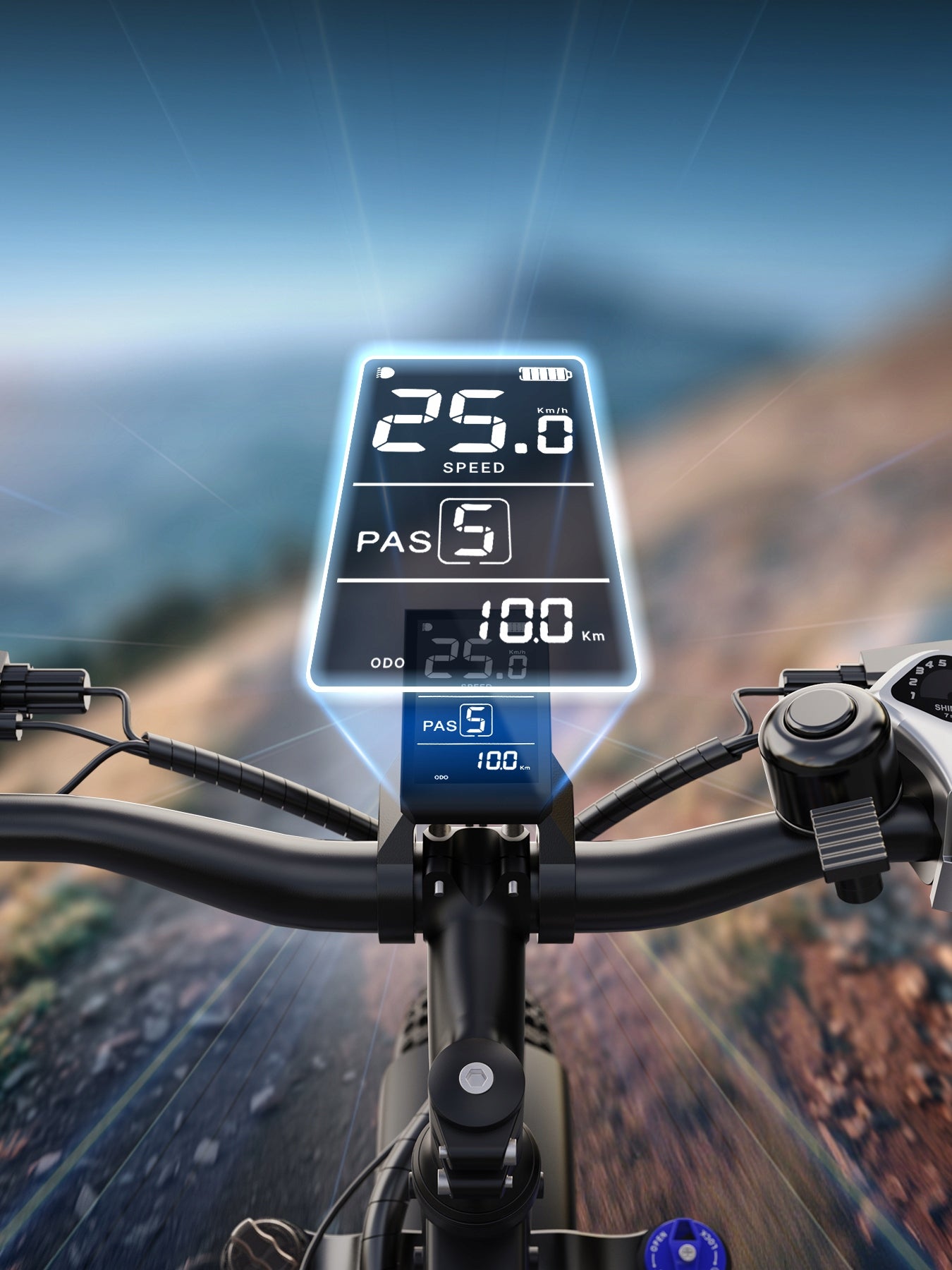 Electric mountain bike VARUN M26-2 PLUS 26X4'' 250W 25KM/H 48V 18AH 160HP Packaging status original