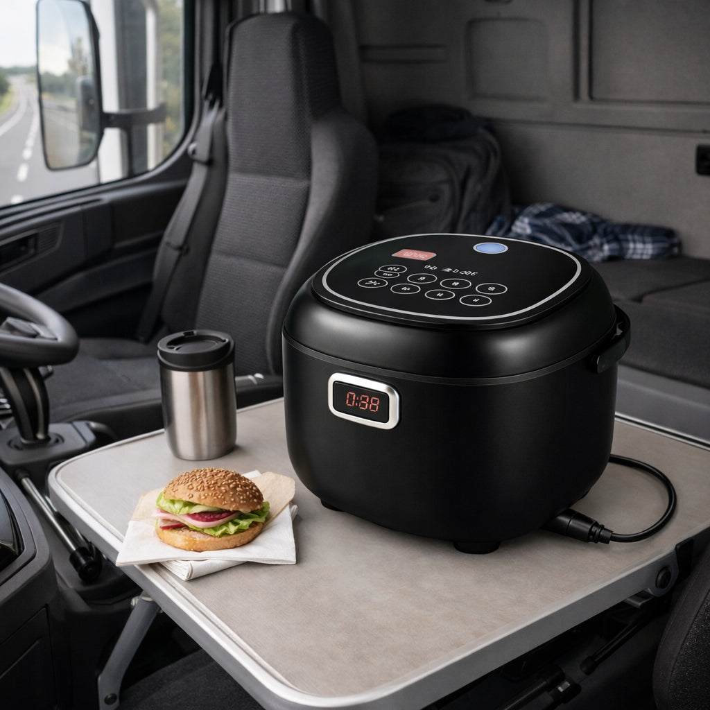 Electric multicooker 200 W 2 l 8 programs black Packaging status original