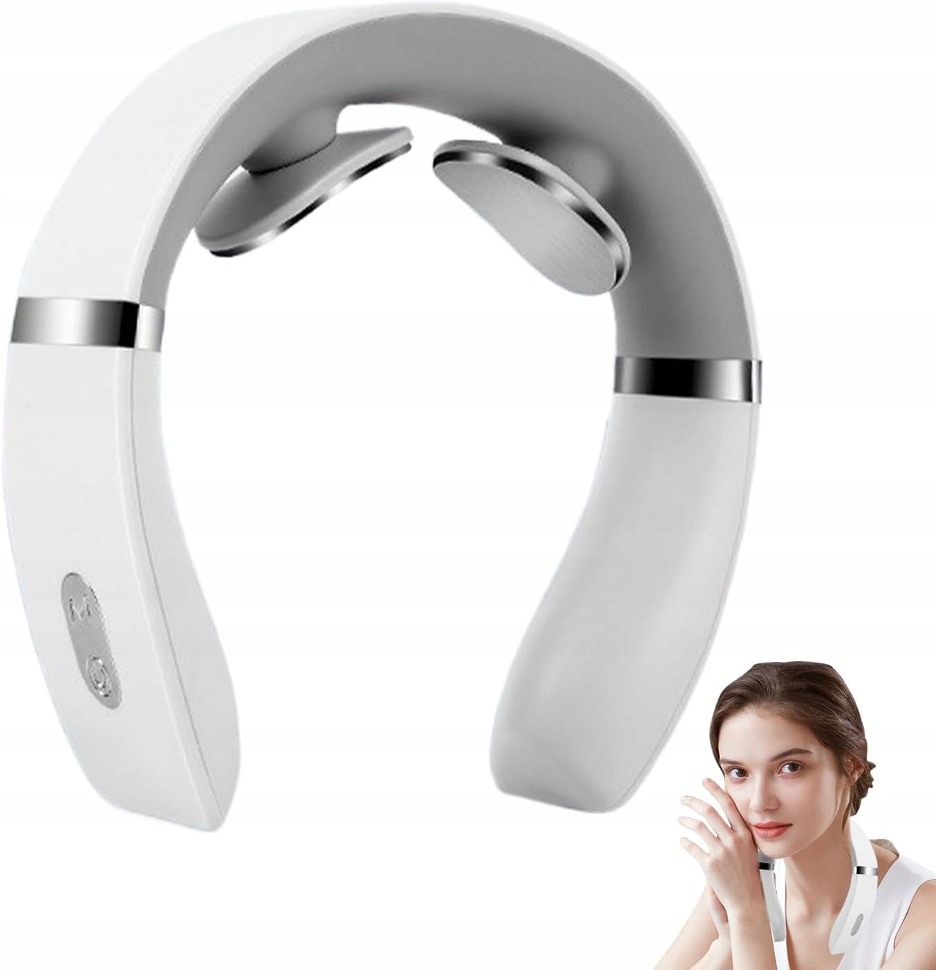 Electric neck massager – wireless, portable, professional relaxation