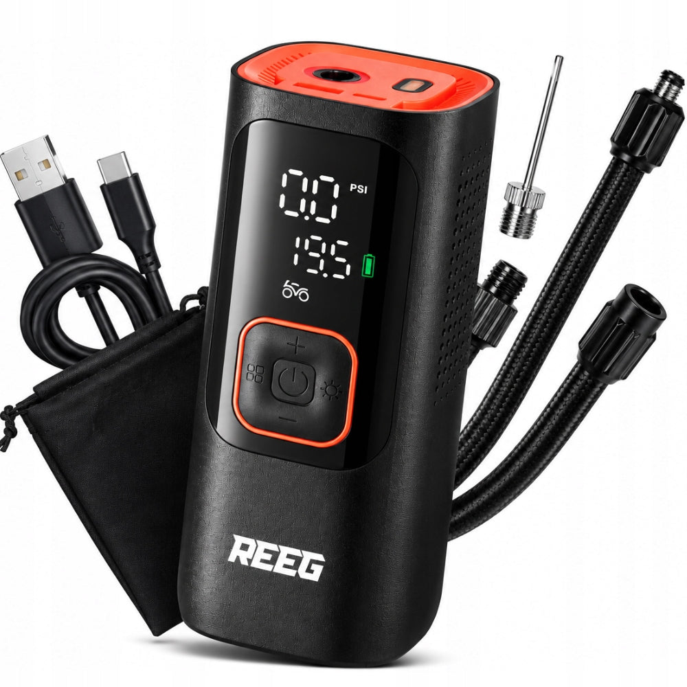 Electric pump bicycle, auto, ball REEG Air Pump PRO 11BAR 27.75 Wh