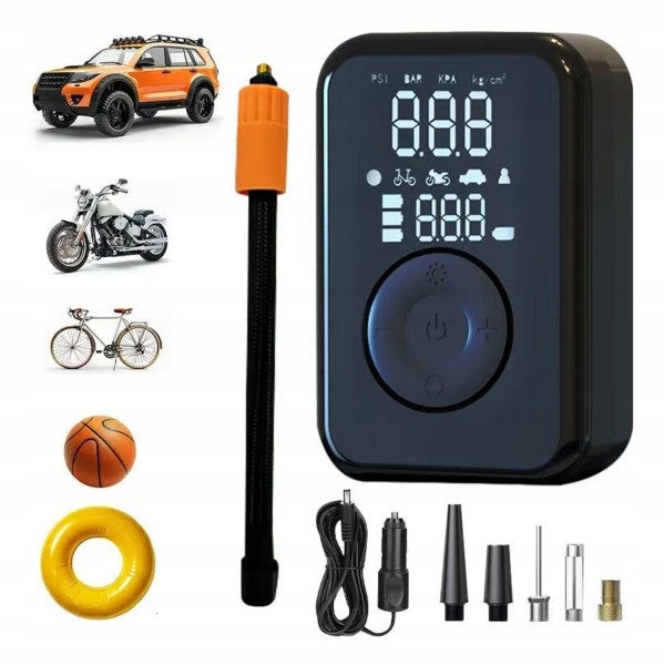 Electric pump for bicycle, car, mattress, balls 10,3 bar POWERBANK Brand no brand