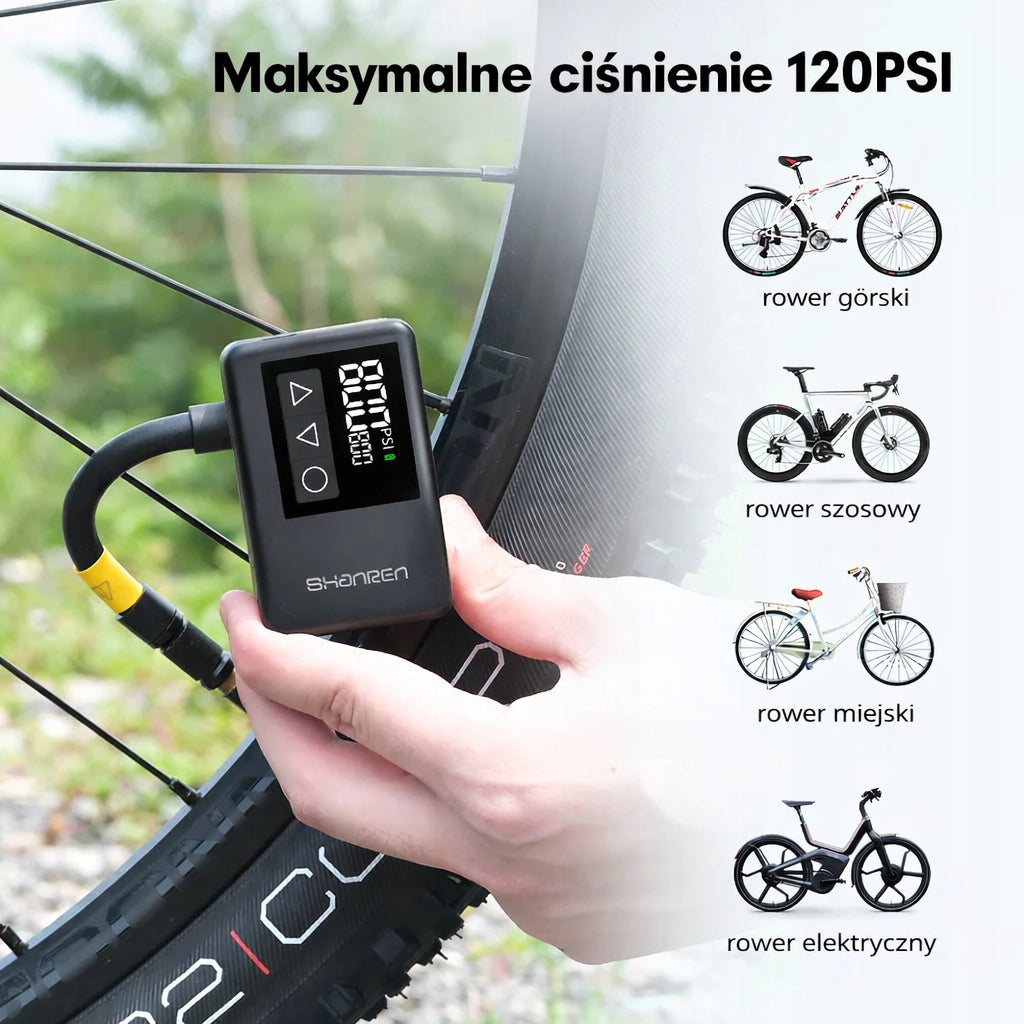 Electric pump for bike efficient and reliable Shanren BL01 Dominant material synthetic material