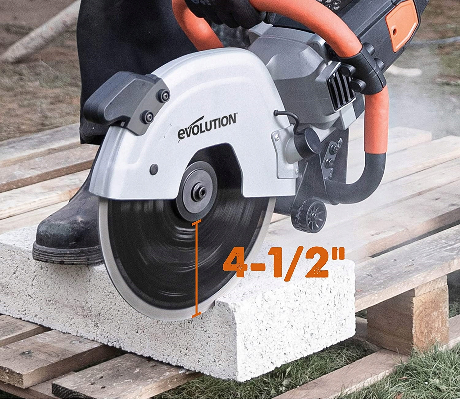 Electric saw concrete cutter Evolution R300DCT 2400W 300mm Manufacturer code EVO-R300DCT