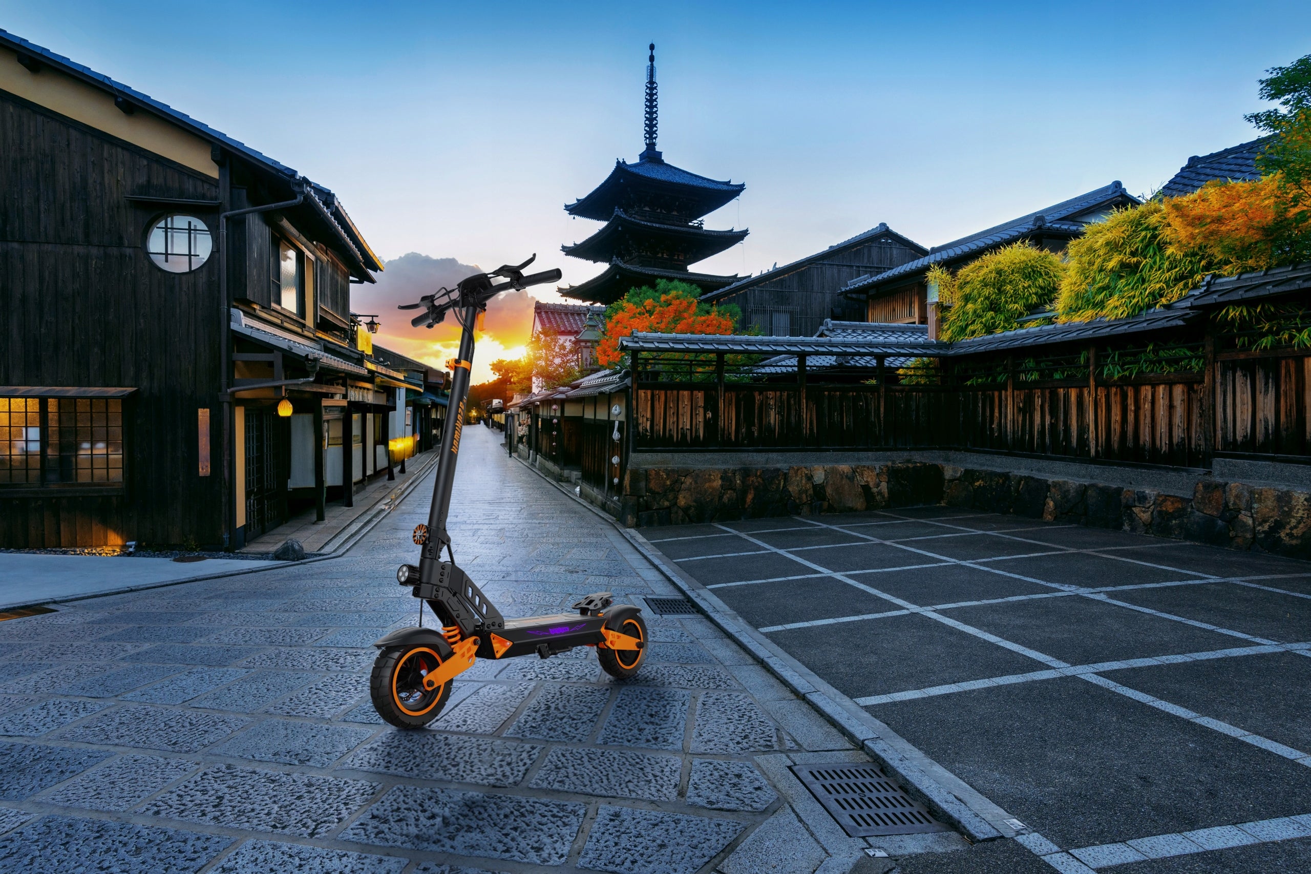 Electric scooter 1000W power Peak Kamikaze K1 2025 48V 15Ah range 60km Packaging status original