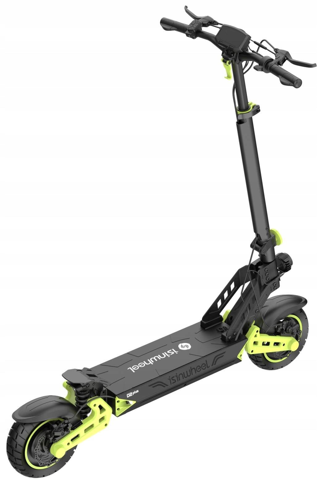 Electric scooter ISINWHEEL D2 Plus 20 km 1000W 10" Black Color black