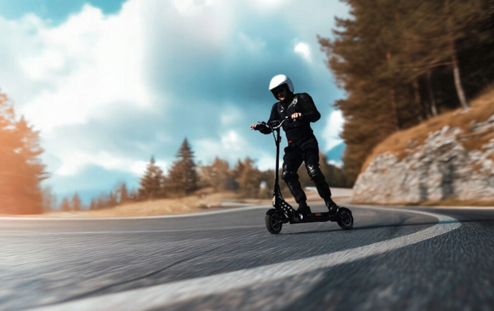 Electric scooter MOTUS Pro 10 Daytona 65km 2x1000W Amor. 10" Color black