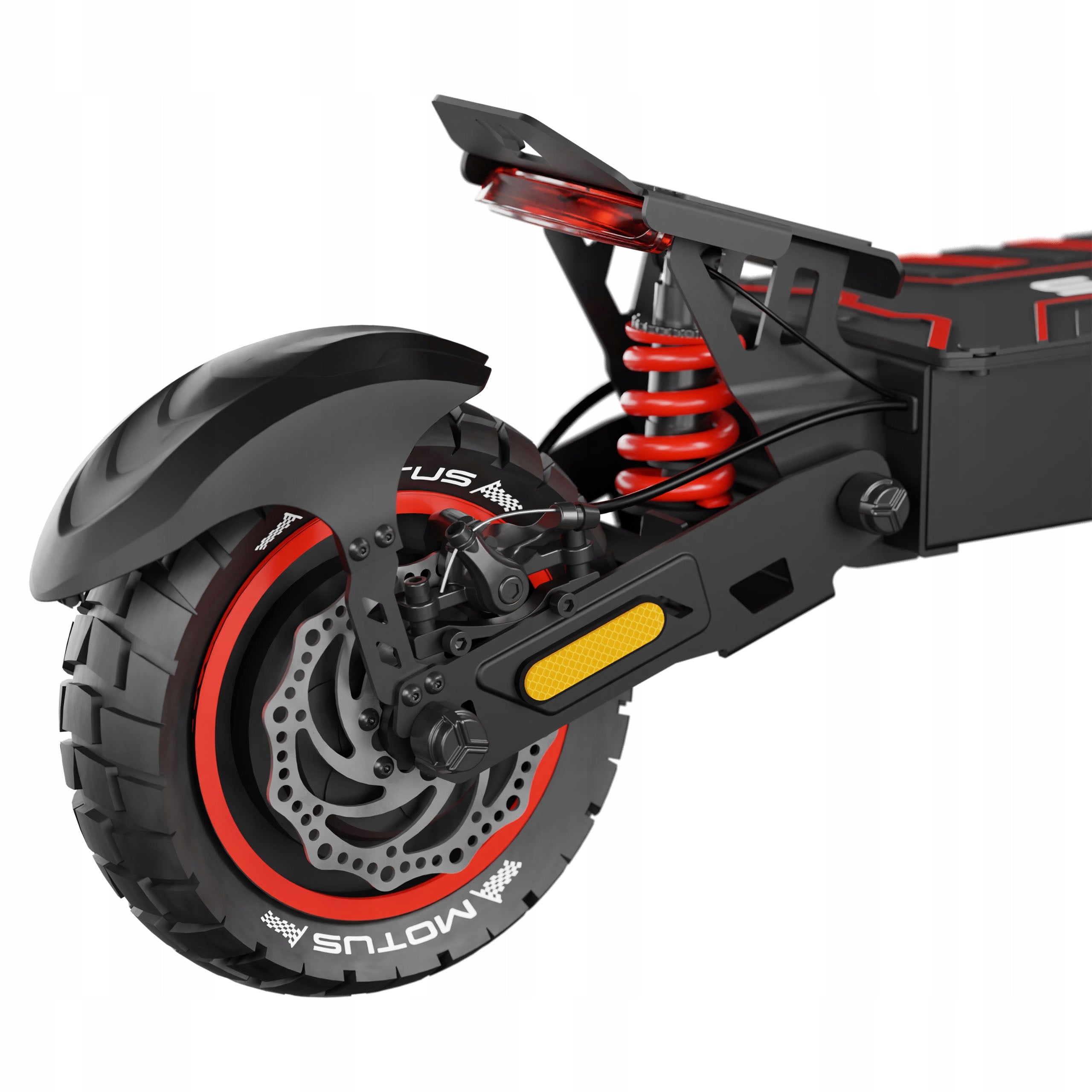 Electric scooter Motus Daytona 10 Max range 100km dusk sensors Color black
